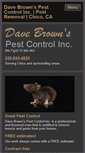 Mobile Screenshot of davebrownspestcontrolinc.com